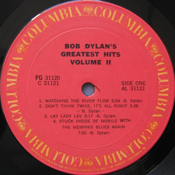 Bob Dylan - Greatest Hits Volume II | Columbia (PG 31120) - 4