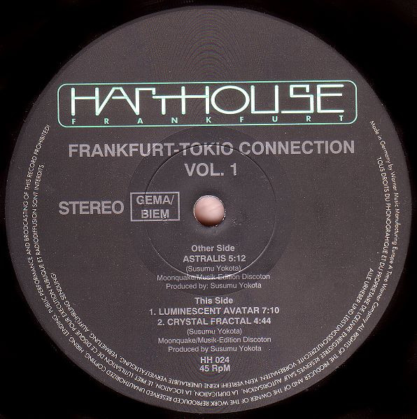 Frankfurt-Tokio-Connection - Vol. 1 | Harthouse (HH 024) - 2 Frankfurt-Tokio-Connection - Vol. 1 | Harthouse (HH 024) - 2