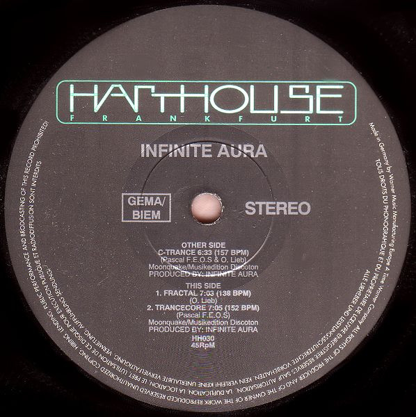Infinite Aura - C-Trance | Harthouse (HH030)