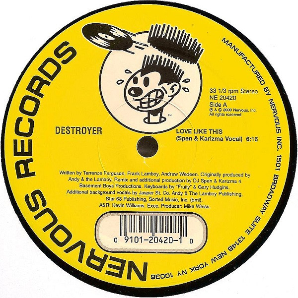 Destroyer - Love Like This | Nervous Records (NE 20420)
