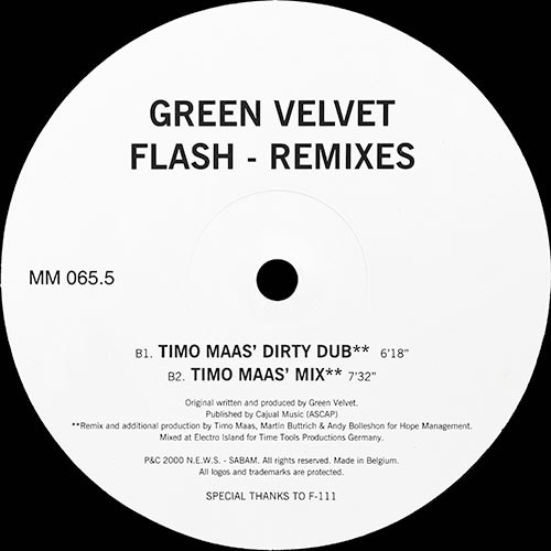 Green Velvet - Flash - Remixes | Music Man Records (MM 065.5) - 2 Green Velvet - Flash - Remixes | Music Man Records (MM 065.5) - 2