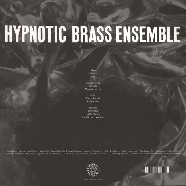 Hypnotic Brass Ensemble - Hypnotic Brass Ensemble | Honest Jon's Records (HJRLP42) - 2 Hypnotic Brass Ensemble - Hypnotic Brass Ensemble | Honest Jon's Records (HJRLP42) - 2