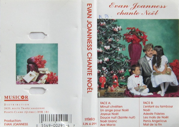 Evan Joanness - Evan Joanness Chante Noël | Not On Label (EJN 4-291) - 2 Evan Joanness - Evan Joanness Chante Noël | Not On Label (EJN 4-291) - 2