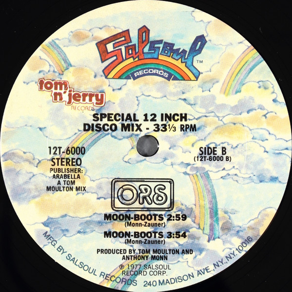 O.R.S. (Orlando Riva Sound) - Moon-Boots | Salsoul Records (12T-6000) - 2 O.R.S. (Orlando Riva Sound) - Moon-Boots | Salsoul Records (12T-6000) - 2
