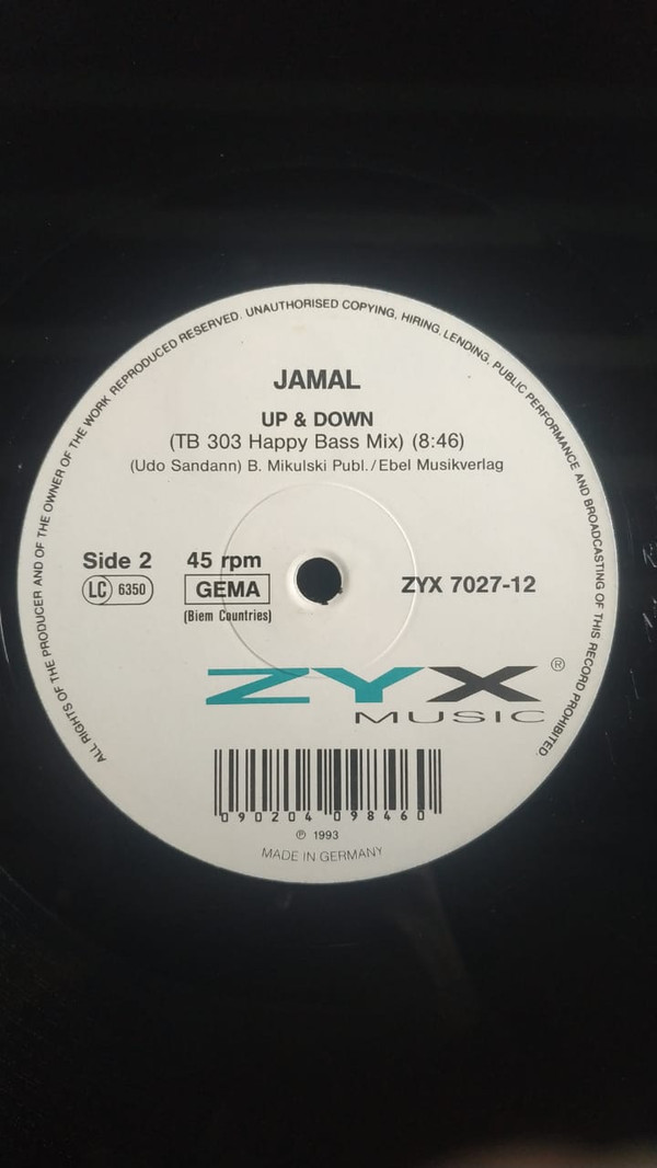 Jamal - Up & Down | ZYX Music (ZYX 7027-12) - 3 Jamal - Up & Down | ZYX Music (ZYX 7027-12) - 3