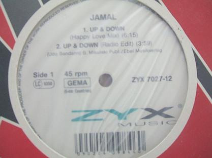 Jamal - Up & Down | ZYX Music (ZYX 7027-12) - main Jamal - Up & Down | ZYX Music (ZYX 7027-12) - main