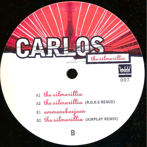 Carlos - The Silmarillia | King Size Records (Kingsize 007) - 3 Carlos - The Silmarillia | King Size Records (Kingsize 007) - 3