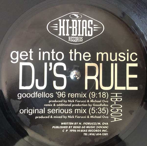 DJ's Rule - Get Into The Music | Hi-Bias Records (HB-050)