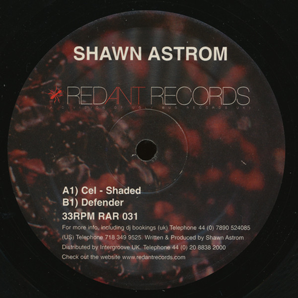 Shawn Astrom - Cel-Shaded | Red Ant Records (RAR031) - 2
