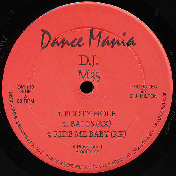 DJ M35 - Booty Hole | Dance Mania (DM 119)