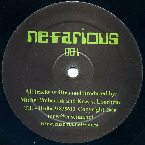 MIG and Spacekees - Nefarious 001 | Nefarious (NEFARIOUS 001) - main
