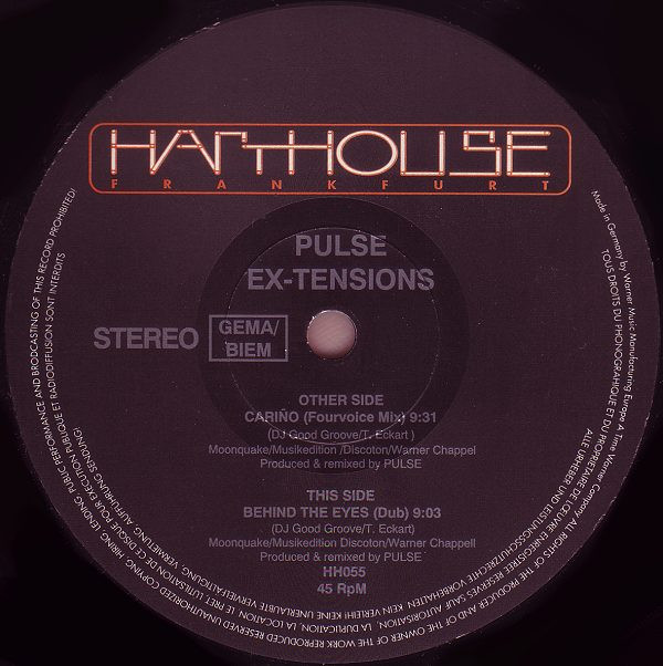 Pulse - Ex-Tensions | Harthouse (HH055)