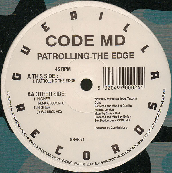 Code MD - Patrolling The Edge / Higher | Guerilla (GRRR 24) - main