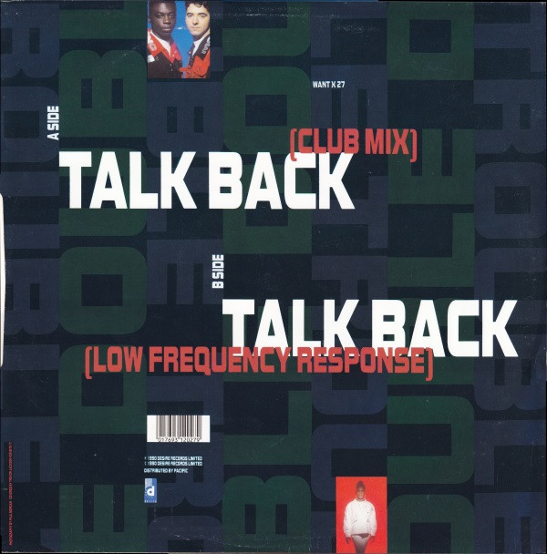 Double Trouble - Talk Back | Desire Records (WANT X 27) - 2