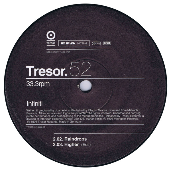 Infiniti - Higher | Tresor (Tresor 52) - 2