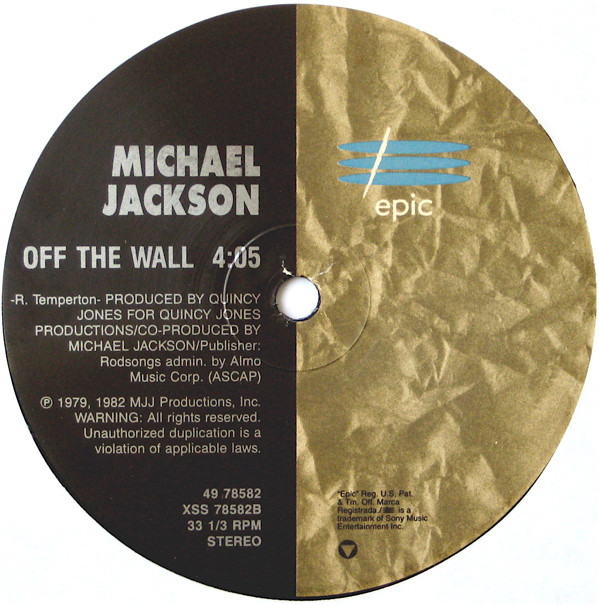 Michael Jackson - Billie Jean / Off The Wall | Epic (49 78582) - 4