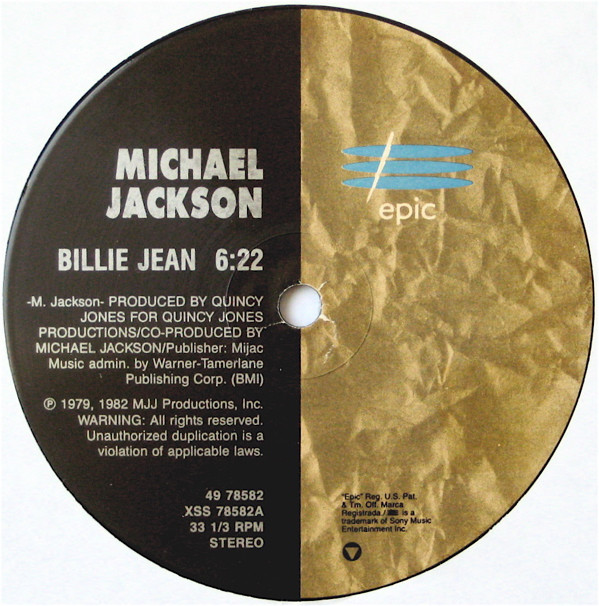 Michael Jackson - Billie Jean / Off The Wall | Epic (49 78582) - 3