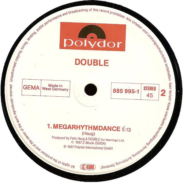 Double - Devils Ball / Megarhythmdance | Polydor (885 995-1) - 2