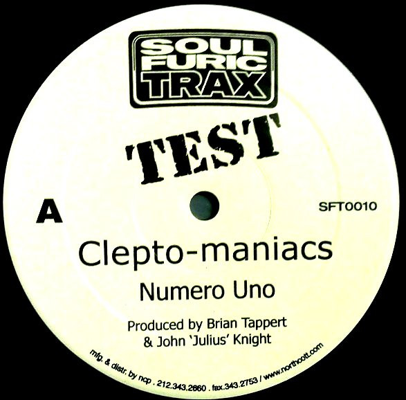 Clepto-Maniacs - Numero Uno / X-Press | Soulfuric Trax (SFT0010)