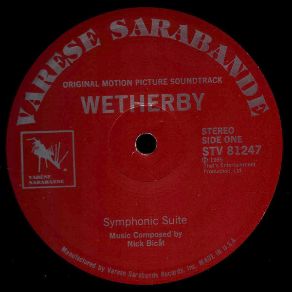 Wetherby / Just The Way You Are (Original Motion Picture Soundtracks)