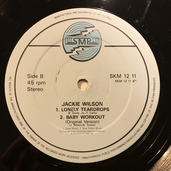 Jackie Wilson - Baby Workout | SMP (SKM12 11) - 4