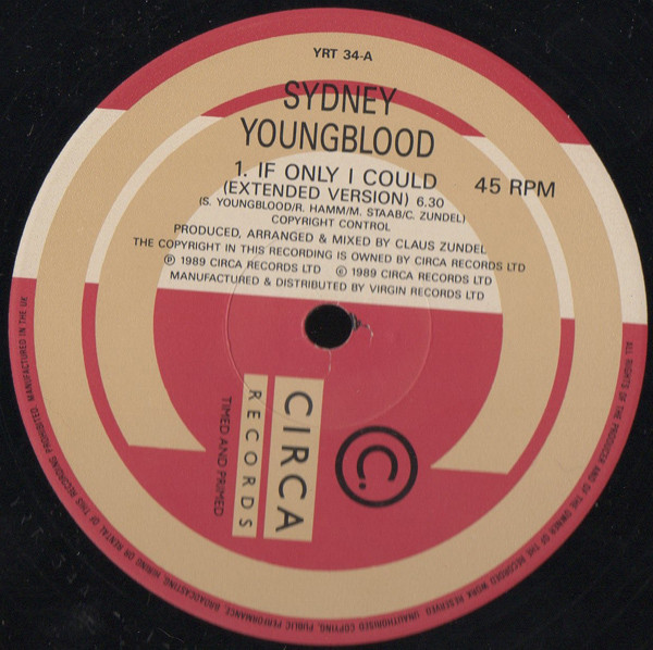 Sydney Youngblood - If Only I Could | Circa (YRT 34) - 3 Sydney Youngblood - If Only I Could | Circa (YRT 34) - 3