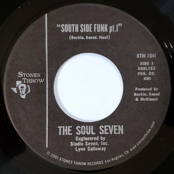 The Soul Seven - South Side Funk | Stones Throw Records (STH 7011) - 4 The Soul Seven - South Side Funk | Stones Throw Records (STH 7011) - 4