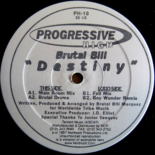 Brutal Bill - Destiny | Progressive High (PH-18)