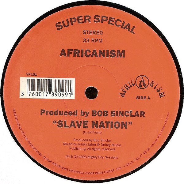 Africanism - Slave Nation | Yellow Productions (YP151) - 2