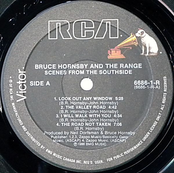 Bruce Hornsby & The Range - Scenes From The Southside | RCA (6686-1-R) - 3 Bruce Hornsby & The Range - Scenes From The Southside | RCA (6686-1-R) - 3