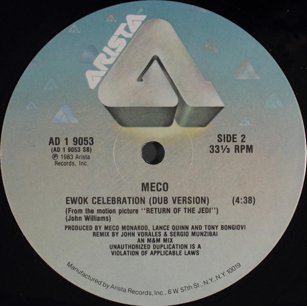 Meco - Ewok Celebration | Arista (AD 1 9053) - 4