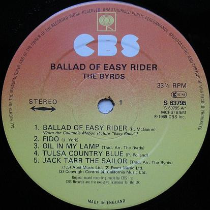Ballad Of Easy Rider