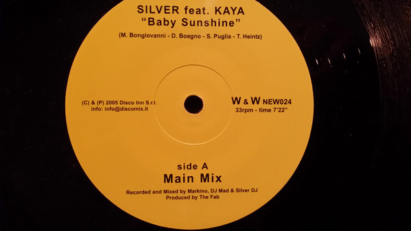 Silver feat. Kaya - Baby Sunshine | W&W New (W&W NEW 024) - 2