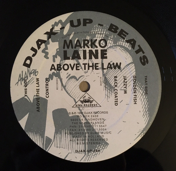 Marko Laine - Above The Law | Djax-Up-Beats (DJAX-UP-269)