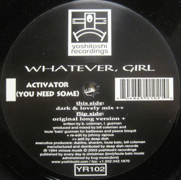 Activator (You Need Some)