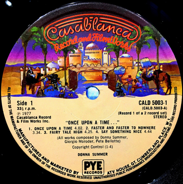 Donna Summer - Once Upon A Time... | Casablanca (CALD 5003) - 4 Donna Summer - Once Upon A Time... | Casablanca (CALD 5003) - 4