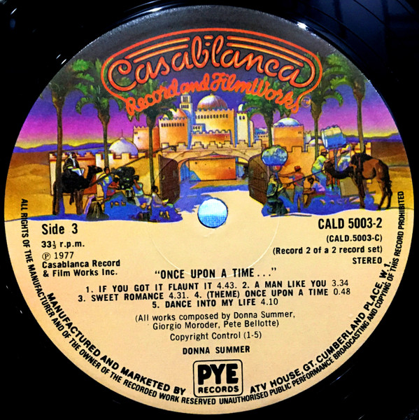 Donna Summer - Once Upon A Time... | Casablanca (CALD 5003) - 6 Donna Summer - Once Upon A Time... | Casablanca (CALD 5003) - 6