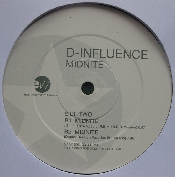 D-Influence - Midnite | EastWest Records America (SAM1595) - 4