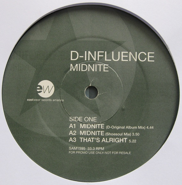 D-Influence - Midnite | EastWest Records America (SAM1595) - 3