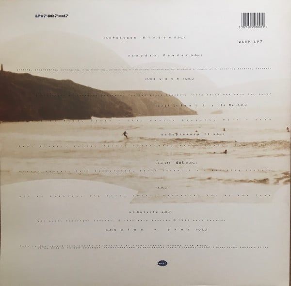 Polygon Window - Surfing On Sine Waves | Warp Records (WARP LP7) - 3 Polygon Window - Surfing On Sine Waves | Warp Records (WARP LP7) - 3