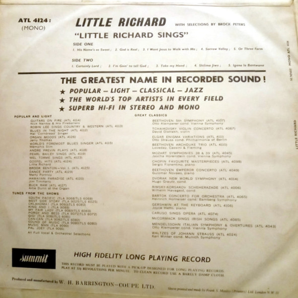 Little Richard Sings