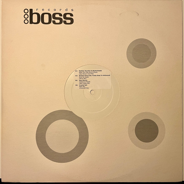 Various - Boss EP1 | Boss (BOSEP 001) - 3
