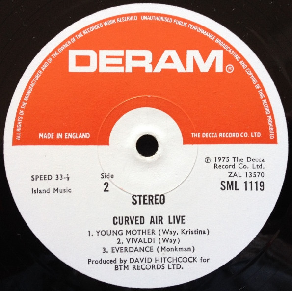 Curved Air Live