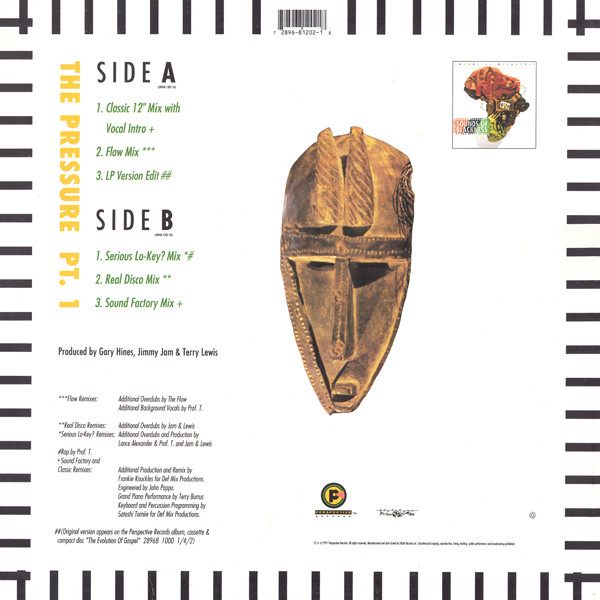 Sounds Of Blackness - The Pressure (Pt. 1) | Perspective Records (28968 1202 1) - 2 Sounds Of Blackness - The Pressure (Pt. 1) | Perspective Records (28968 1202 1) - 2