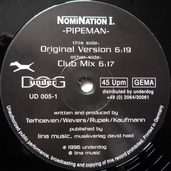 Nomination I. - Pipeman | Underdog (UD 005-1) - main Nomination I. - Pipeman | Underdog (UD 005-1) - main