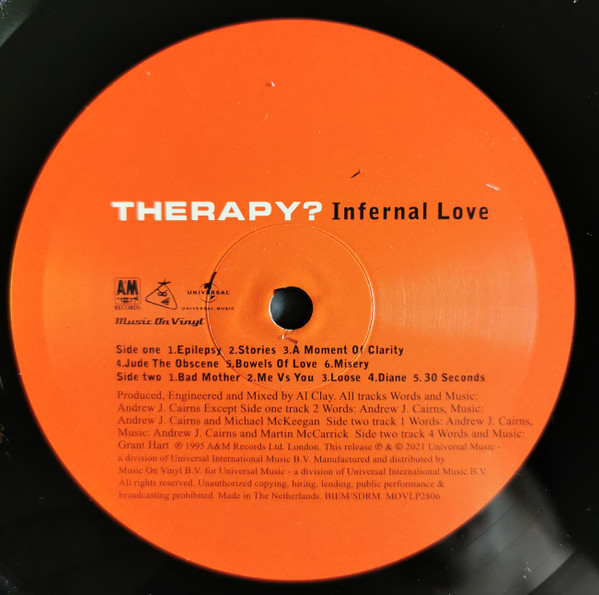 Therapy? - Infernal Love | Music On Vinyl (MOVLP2806) - 4