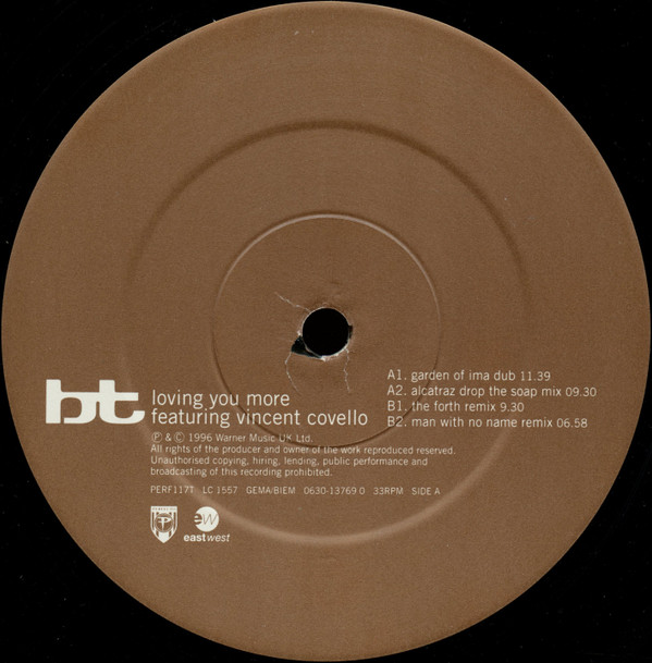 BT Featuring Vincent Covello - Loving You More | Perfecto (PERF117T) - 3 BT Featuring Vincent Covello - Loving You More | Perfecto (PERF117T) - 3