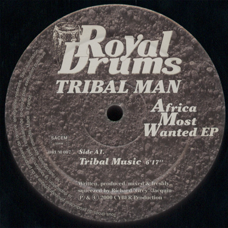 Tribal Man - Africa Most Wanted EP | Royal Drums (DRUM 007) - 3