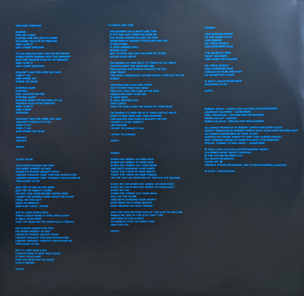 The Cure - The Head On The Door | Fiction Records (R1 60435) - 6 The Cure - The Head On The Door | Fiction Records (R1 60435) - 6