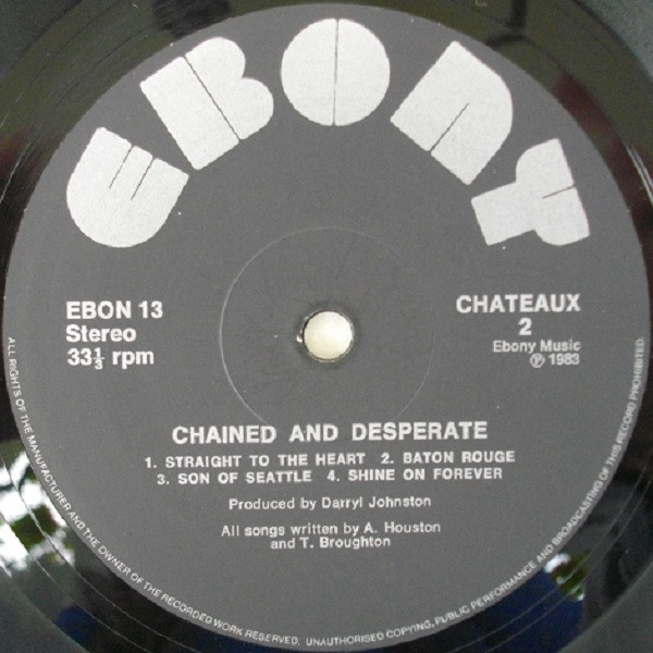 Chateaux - Chained And Desperate | Ebony Records (EBON 13) - 4 Chateaux - Chained And Desperate | Ebony Records (EBON 13) - 4